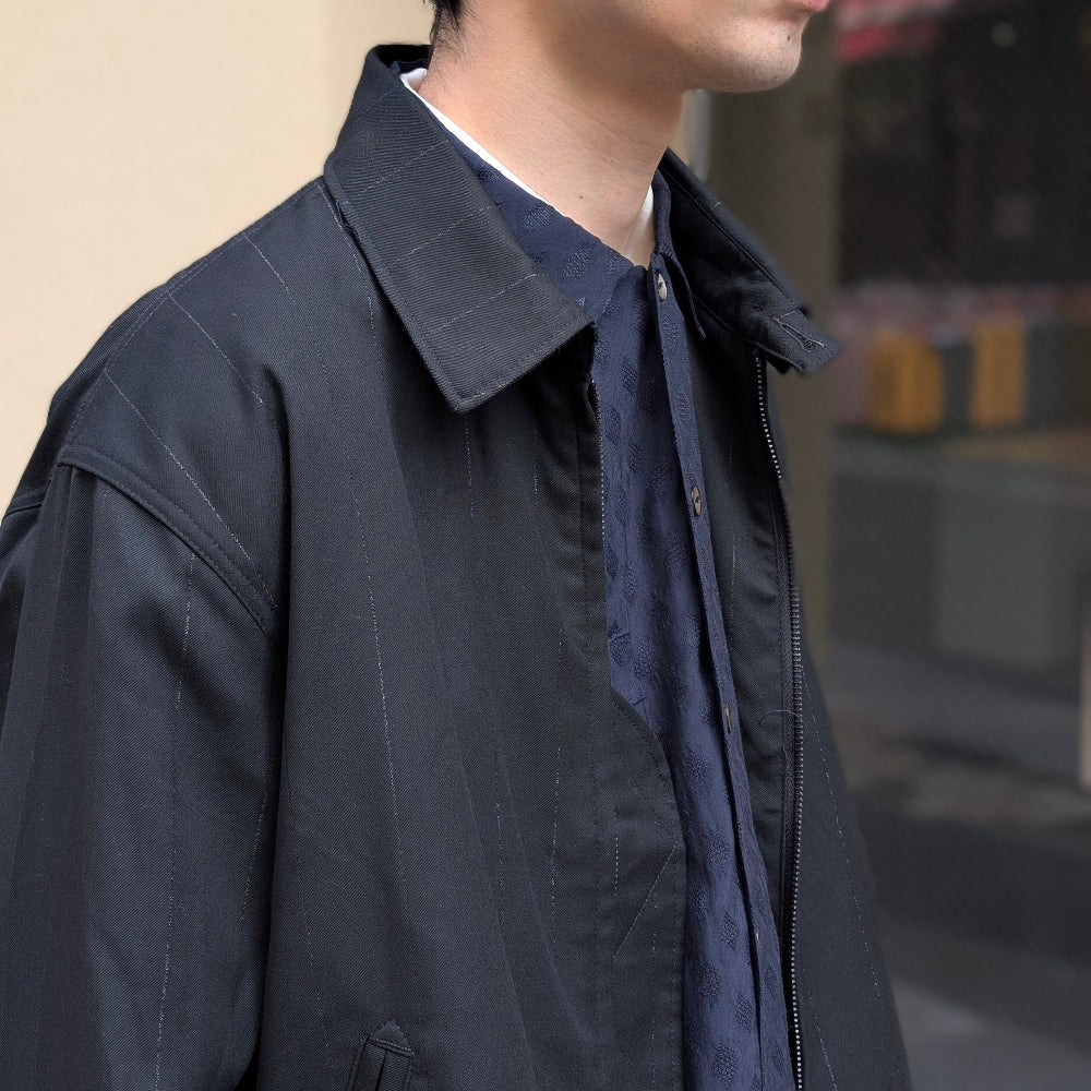 Engineered Garments - Claigton Jacket - Polyester Lurex Stripe - SW222