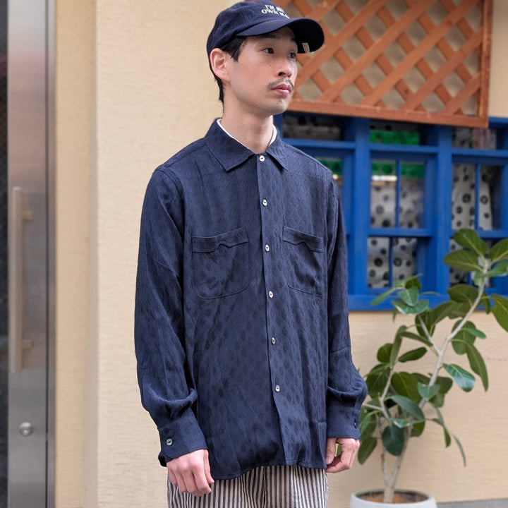 Needles - One-up Shirt - Diamond Mesh Jacquard - SX285