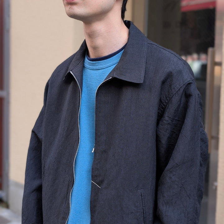 GOLD - LINEN X WOOL TROPICAL SPORTS JACKET - GL15863