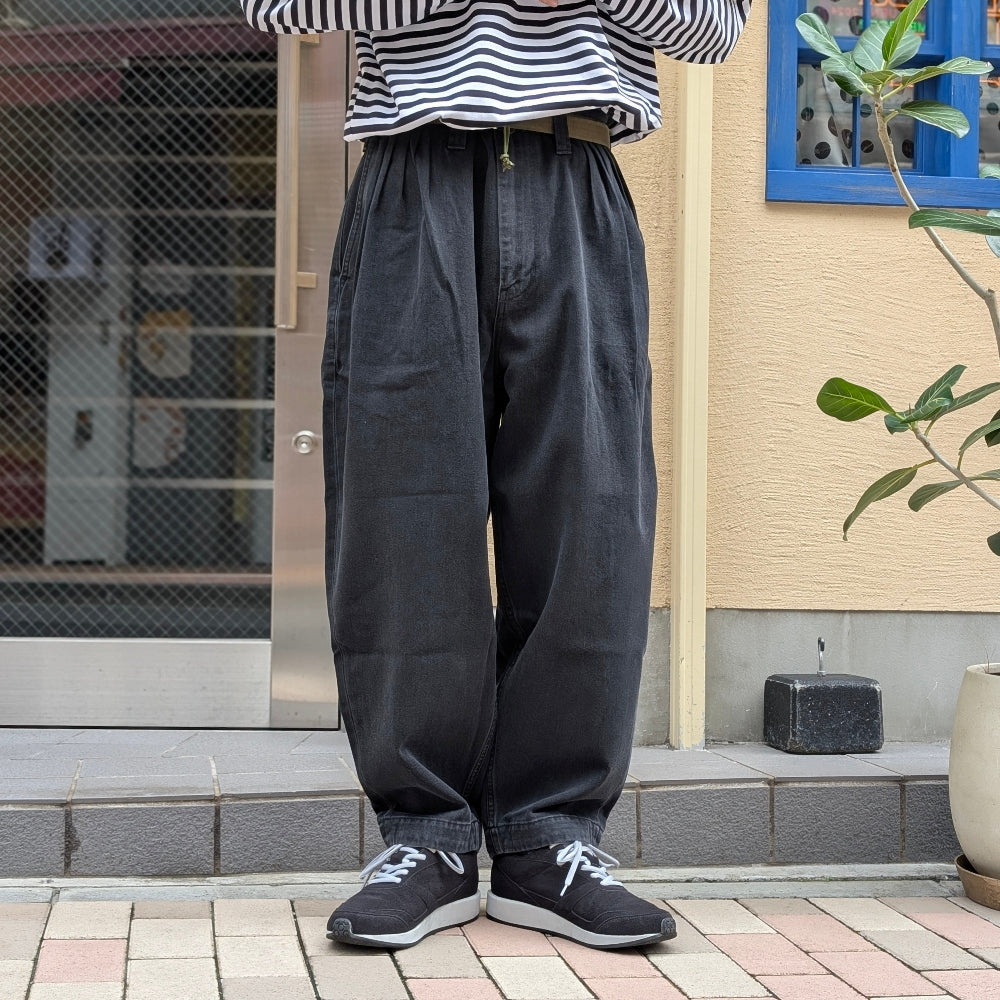 Porter Classic - CLASSIC DENIM BEBOP PANTS - P-005-4267