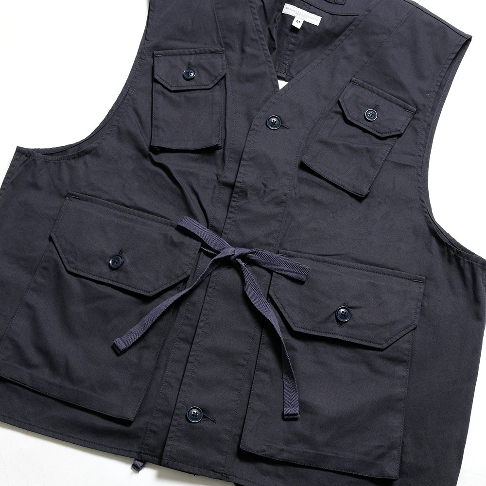 Engineered Garments - C-1 Vest - High Count Twill - QT083