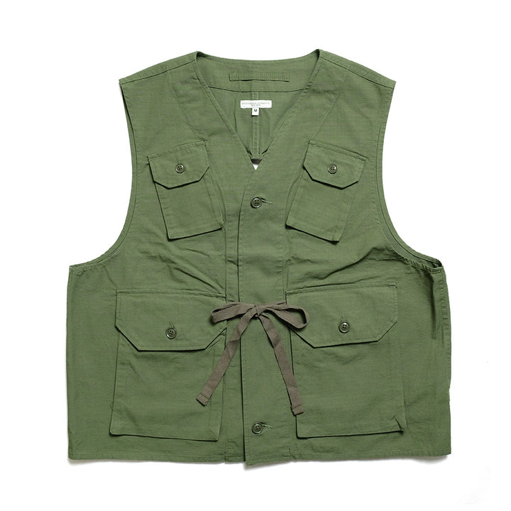 Engineered Garments - C-1 Vest - Cotton Ripstop - QT085