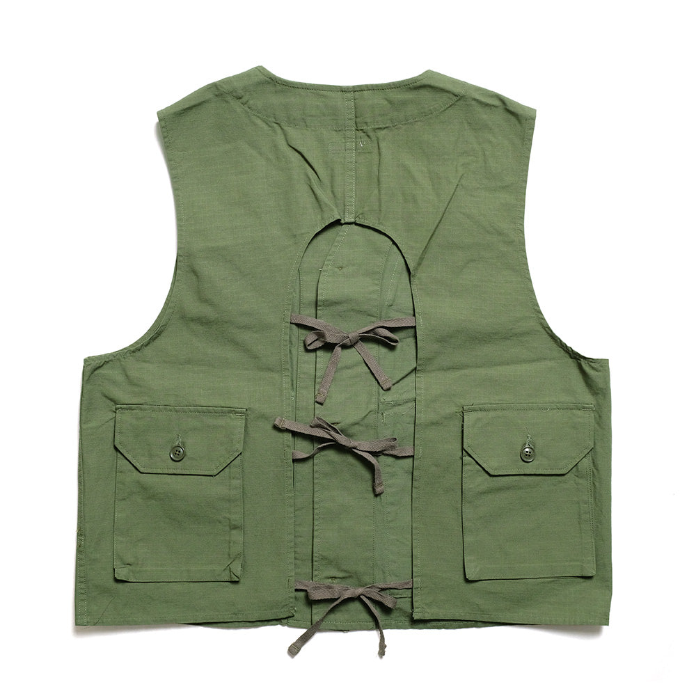 Engineered Garments - C-1 Vest - Cotton Ripstop - QT085