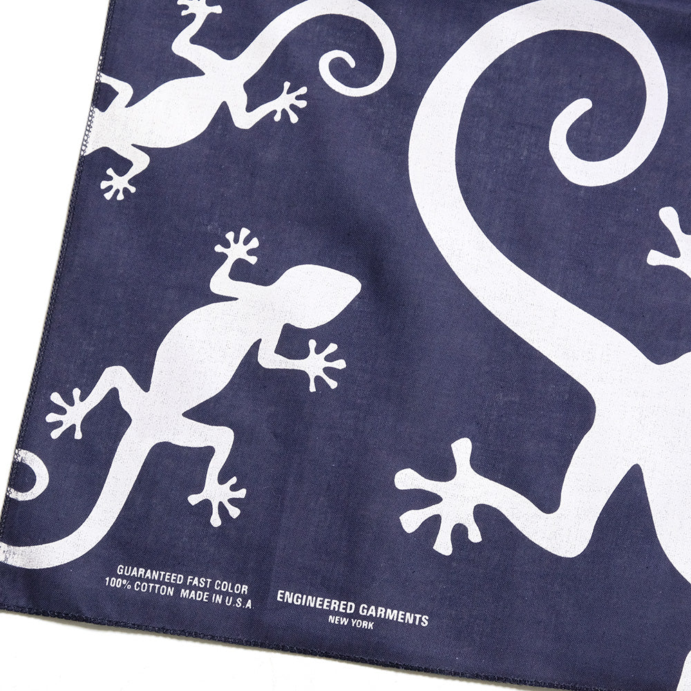 Engineered Garments - Printed Bandana - Gecko - QT291B/QT292B