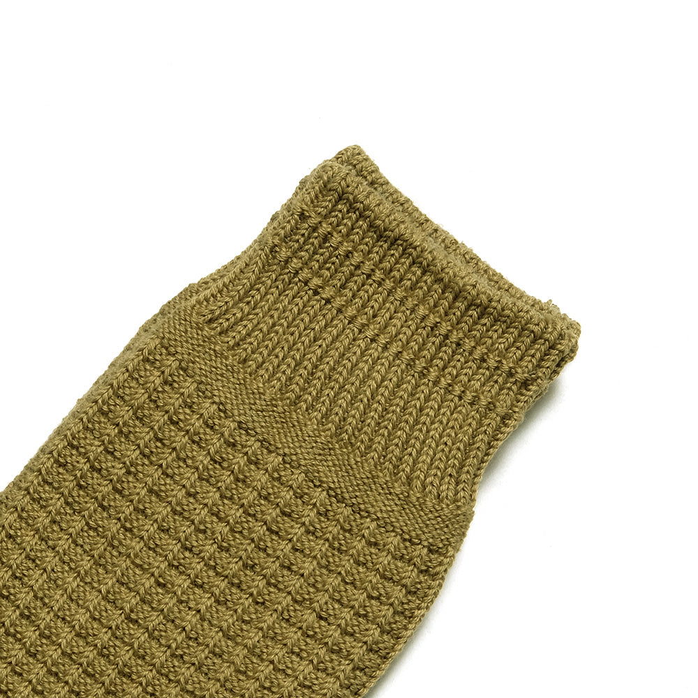 ROTOTO - COTTON WAFFLE CREW SOCKS - R1110-202