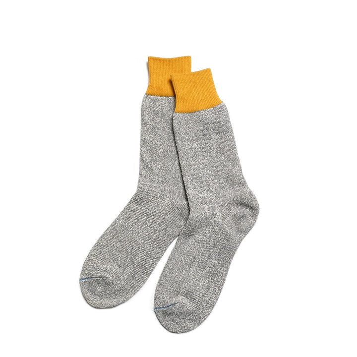 ROTOTO - DOUBLE FACE CREW SOCKS SILK ＆ COTTON - R1515-241