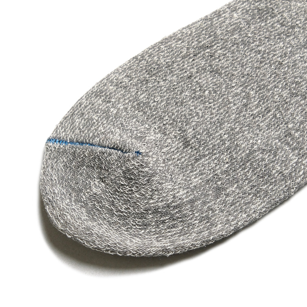 ROTOTO - DOUBLE FACE CREW SOCKS SILK ＆ COTTON - R1515-241