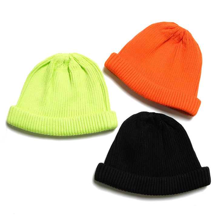 RoToTo - COTTON ROLL UP BEANIE - R5021-202