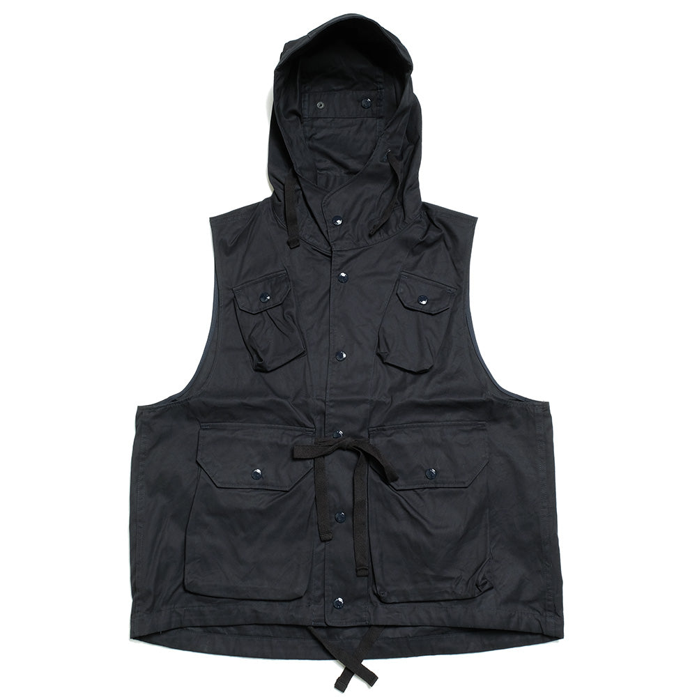 『Field Vest-Cotton Ventile Twill』 ENGINEERED GARMENTS : Field Vest-Cotton Ventile Twill (Dk.Navy