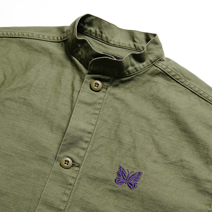 Needles - Army Shirt - Reversed Sateen - RW216