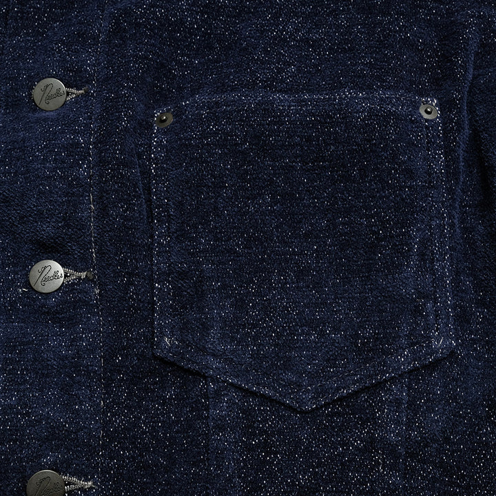 Needles - Darts Bottom Jean Jacket - Washi Chenille - RW224