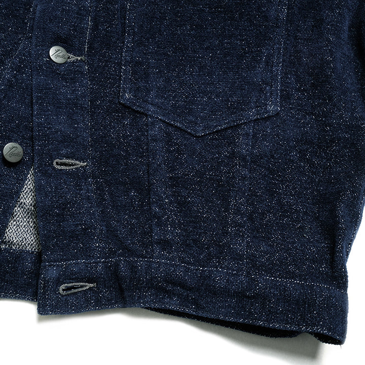 Needles - Darts Bottom Jean Jacket - Washi Chenille - RW224