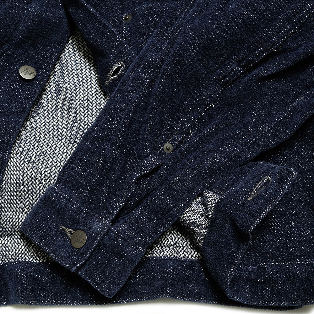 Needles - Darts Bottom Jean Jacket - Washi Chenille - RW224