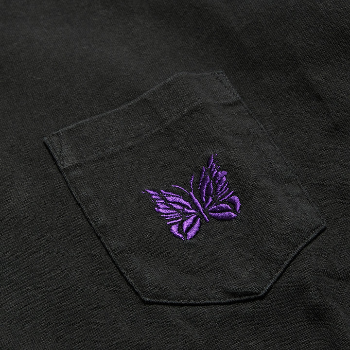 Needles  - L/S Pocket T-Shirt - Cotton Jersey - RW348