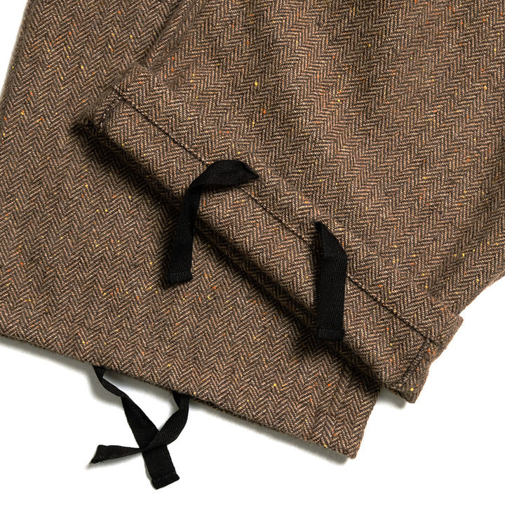 SOUTH2 WEST8 -  String Balloon Pant - Wool Nep Tweed - RW585