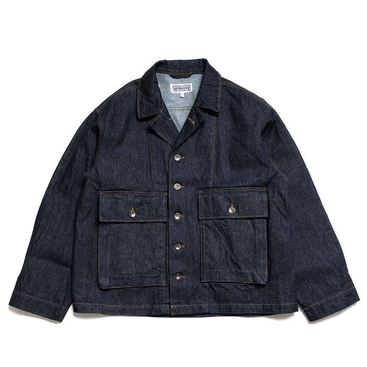 Engineered Garments WORKADAY - Sea Bees Jacket - 12oz Cone Denim - RW943