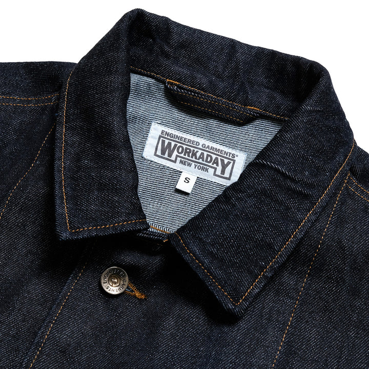 Engineered Garments WORKADAY - Sea Bees Jacket - 12oz Cone Denim - RW943