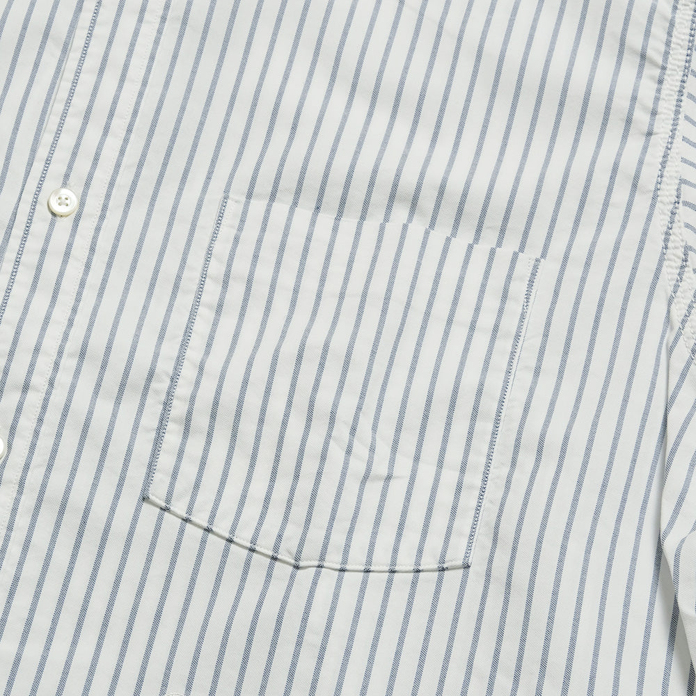nanamica - Button Down Stripe Wind Shirt - S25SG090 – Sun House