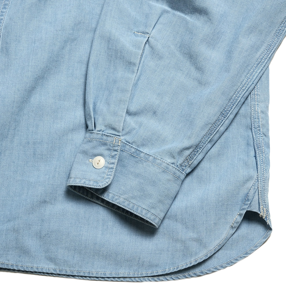 nanamica - Regular Collar Chambray Shirt - S26SG011