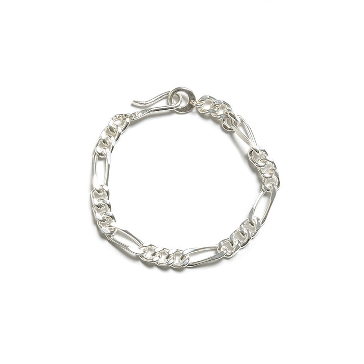 SunKu Chain Bracelet(Figaro) Silver SK-296-FG