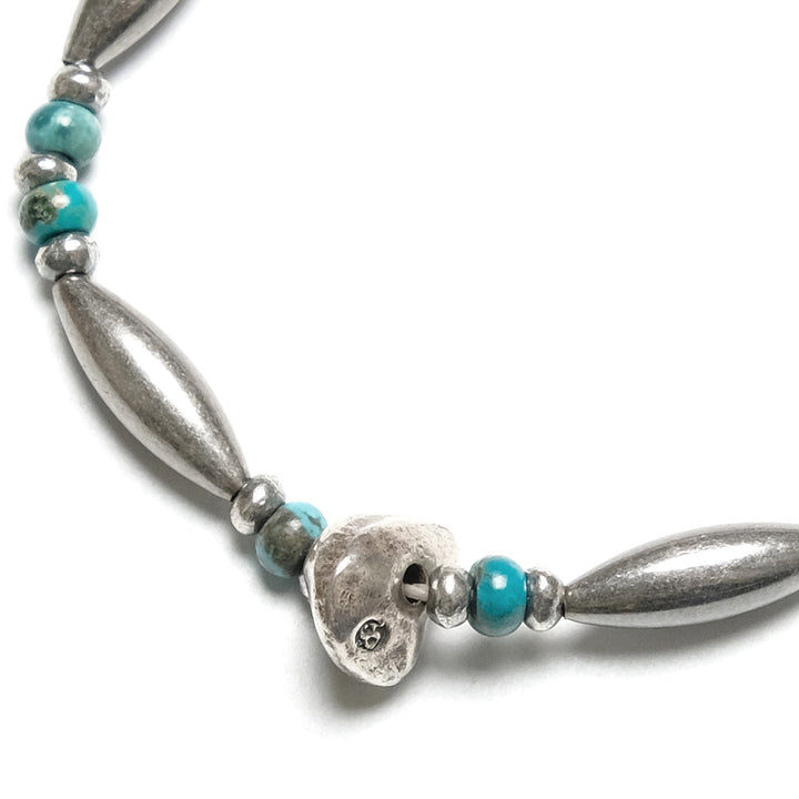 【SUN HOUSE -  Exclusive】SunKu - Pipe Beads Bracelet - Turquoise - SKSH24-01