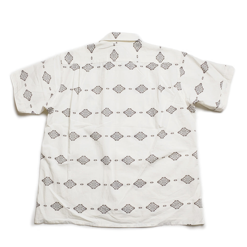 Engineered Garments - Camp Shirt - Cotton Ikat Print - SW016