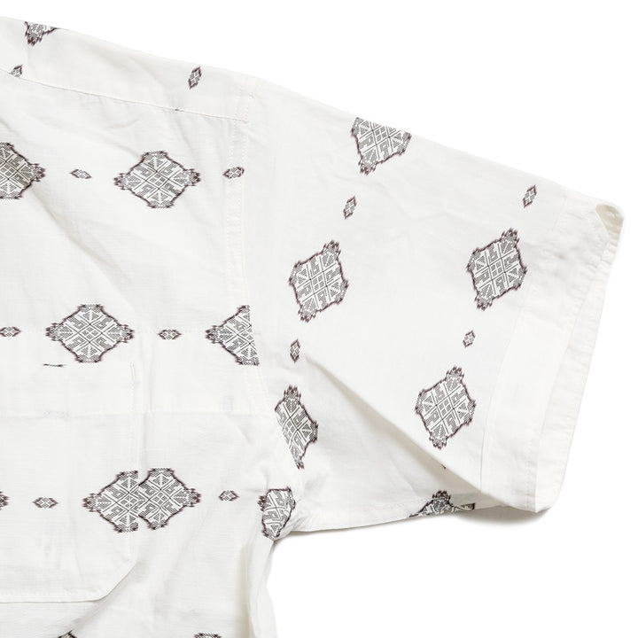 Engineered Garments - Camp Shirt - Cotton Ikat Print - SW016