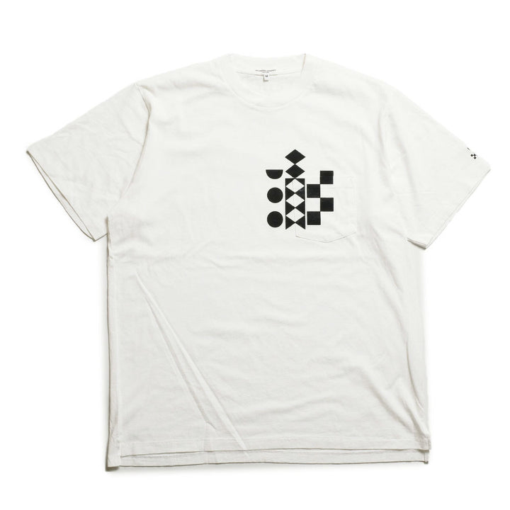 Engineered Garments - Printed Cross Crew Neck T-shirt - Multi Pattern - SW132-MUL / SW133-MUL