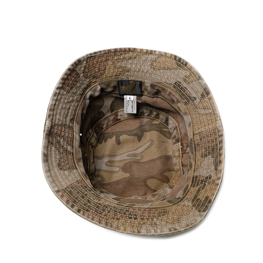 Needles - Reversible Bucket Hat - Camo Twill - SX071