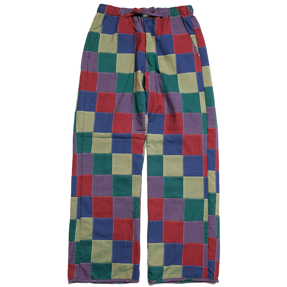Needles - String Easy Pant - Cotton Oxford Patchwork - SX317 – Sun