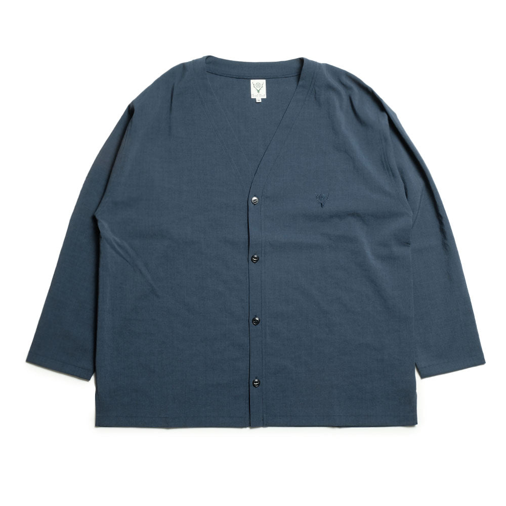 SOUTH2 WEST8 - V-Neck Cardigan - Poly Oxford - SX662 – Sun House