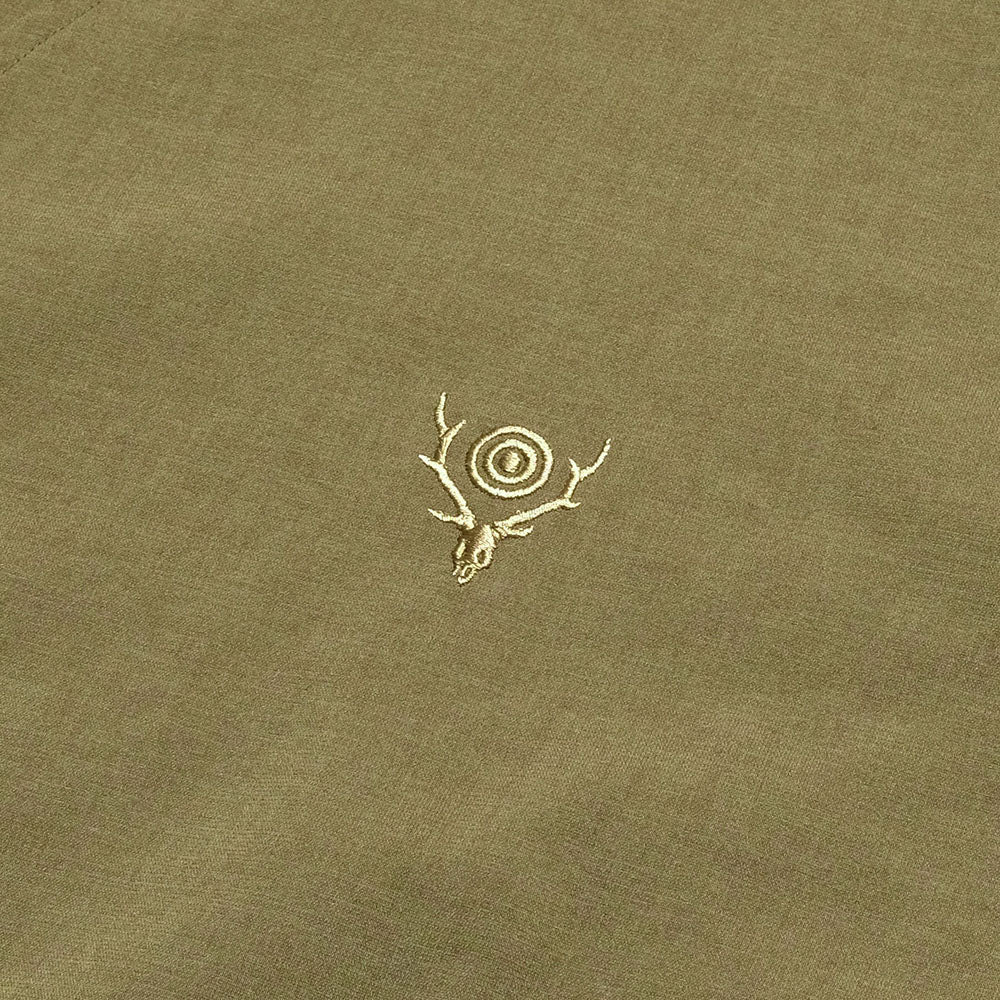 SOUTH2 WEST8 - V-Neck Cardigan - Poly Oxford - SX662