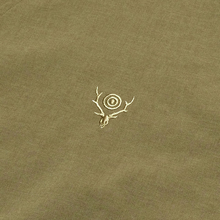 SOUTH2 WEST8 - V-Neck Cardigan - Poly Oxford - SX662