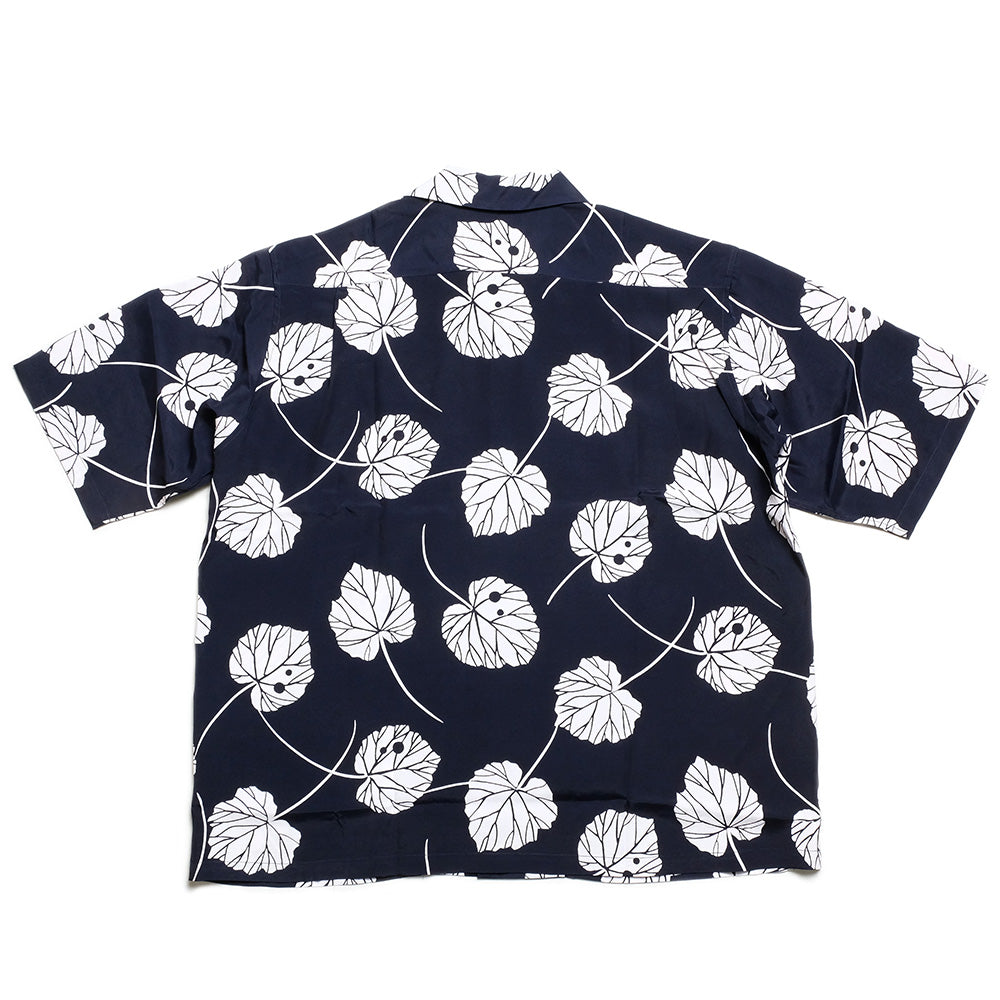 SOUTH2 WEST8 - S/S Open Collar Shirt - Leaf - SX678