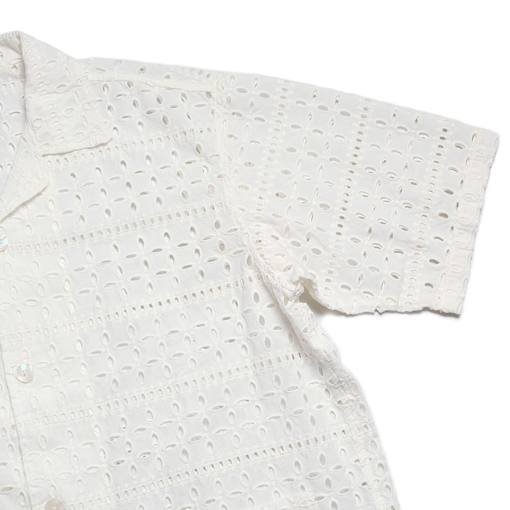 SOUTH2 WEST8 - Cabana Shirt - Cutwork Embroidery - SX701