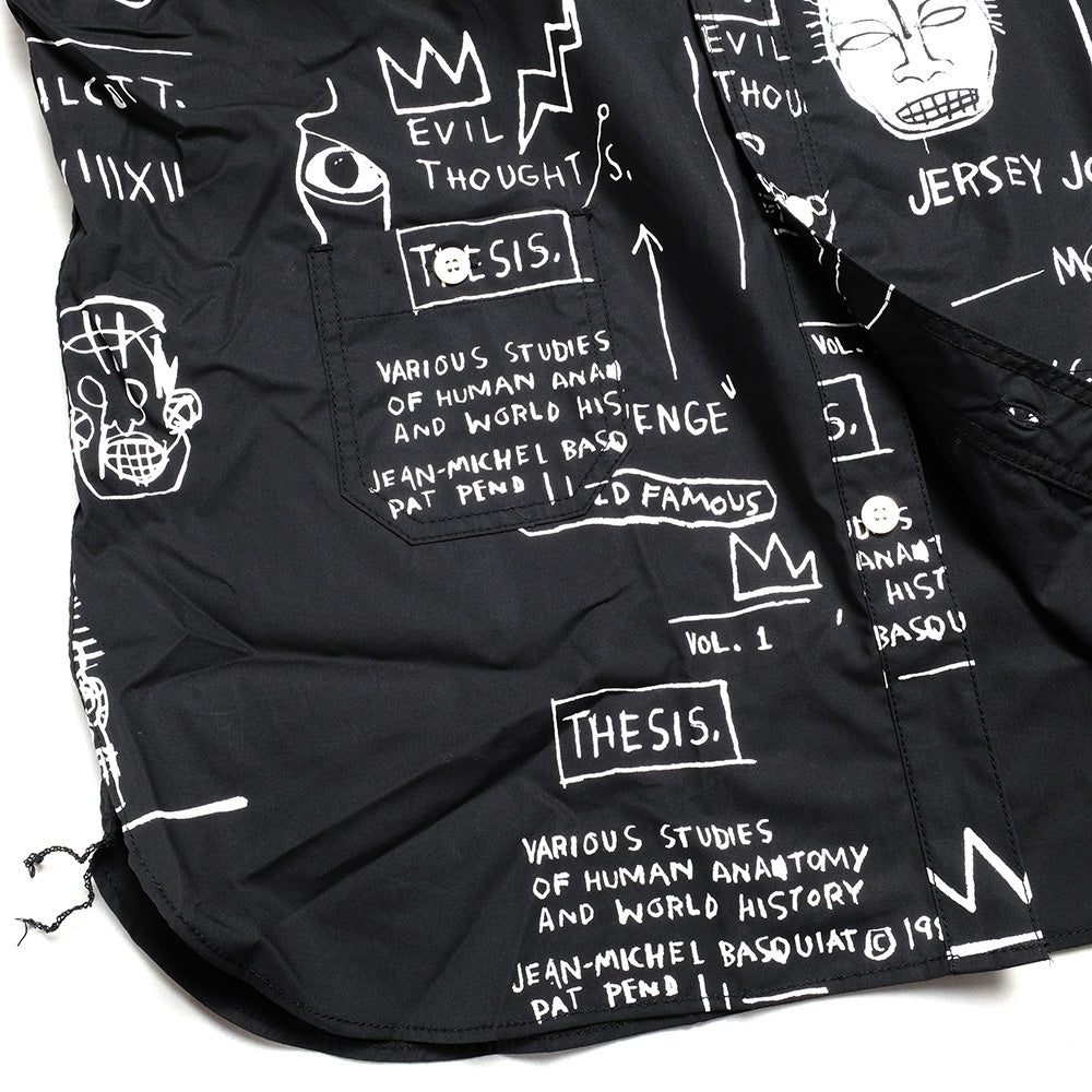 JUNYA WATANABE MAN - Short Sleeve Shirt - Jean-Michel Basquiat - WK-B030-051