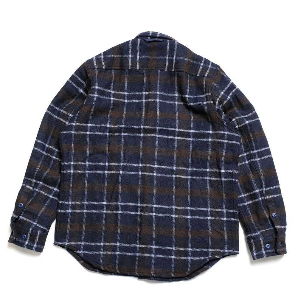 JUNYA WATANABE MAN - Wool Ester Tweed Check Shirt - WN-B025-051