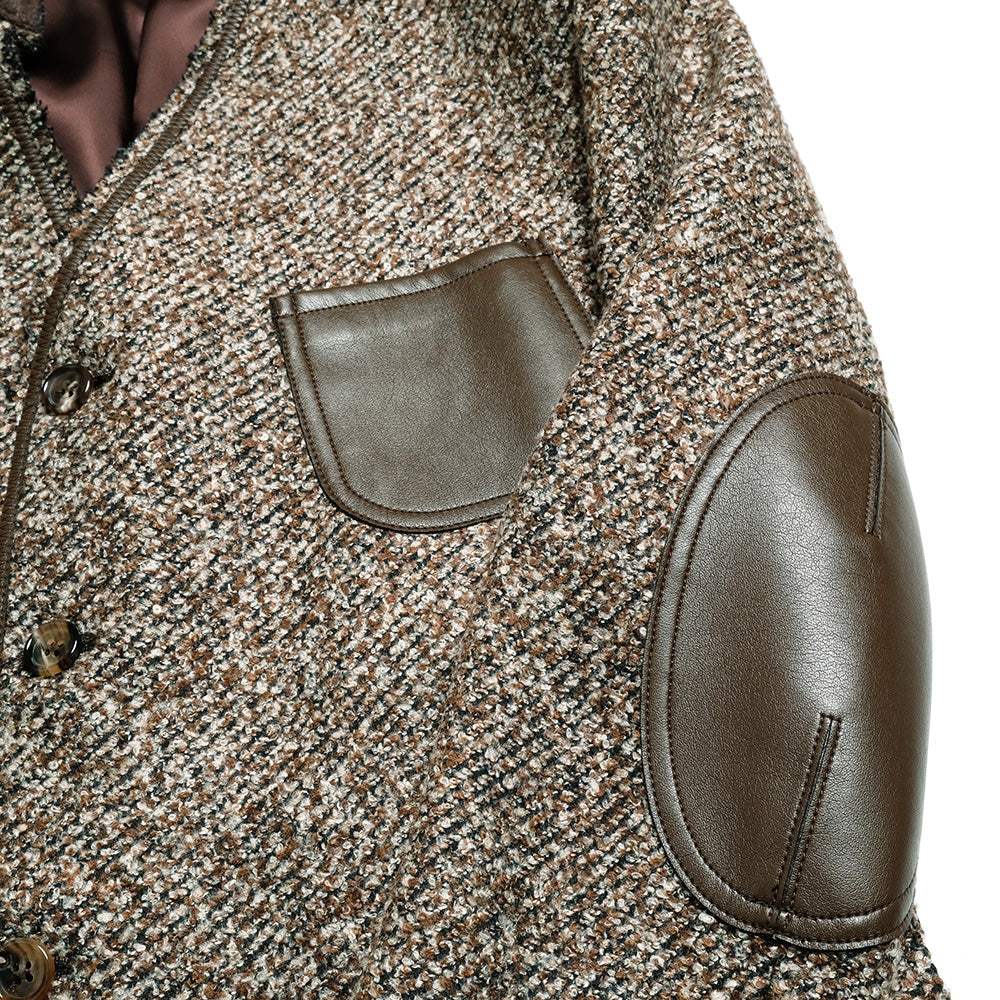 JUNYA WATANABE MAN - Wool Rayon Tweed Jacket - WN-J012-051