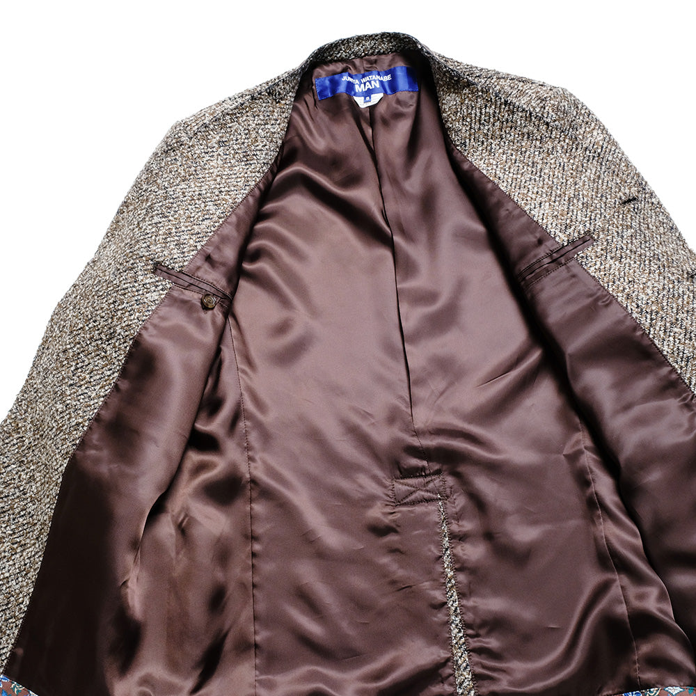 JUNYA WATANABE MAN - Wool Rayon Tweed Jacket - WN-J012-051 – Sun