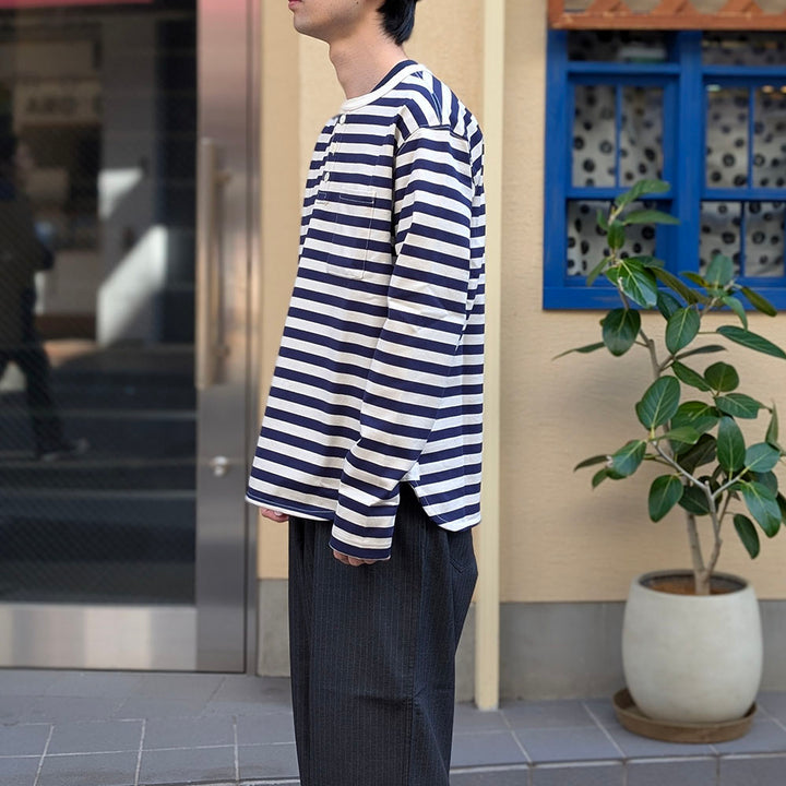 JUNYA WATANABE MAN - 綿天竺 ボーダー - WQ-T006-051