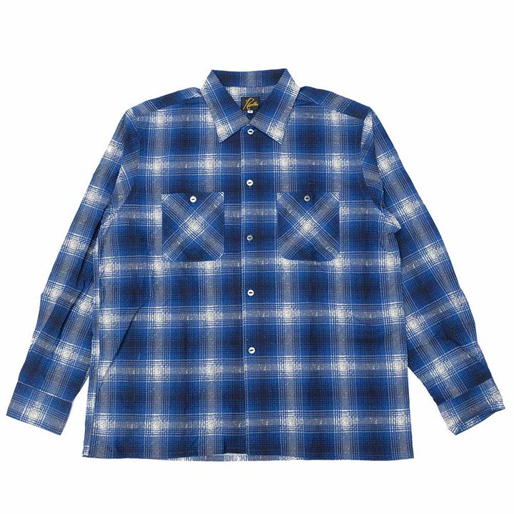 Needles - One-Up Shirt - Printed Flannel / Plaid  - RW303