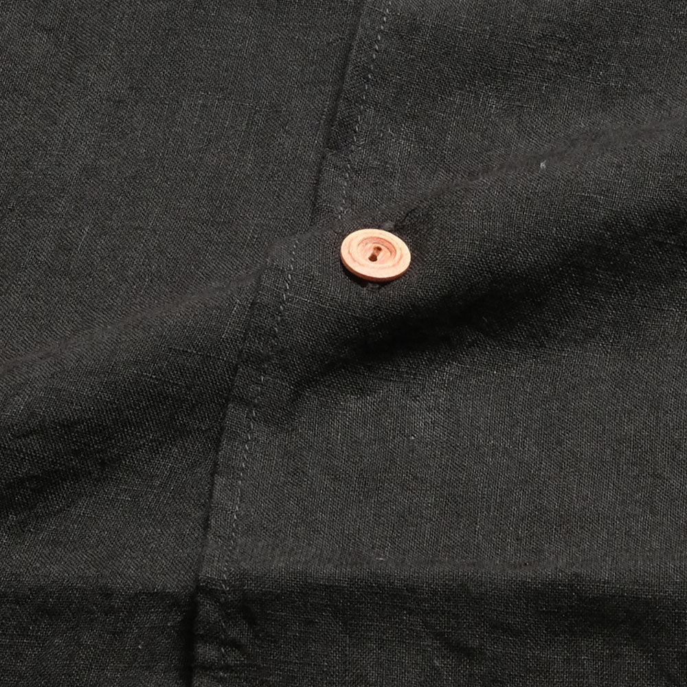 BURGUS PLUS - Linen Open collar Shirt - BP23501