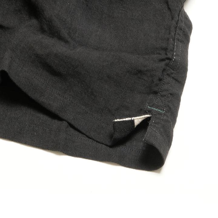BURGUS PLUS - Linen Open collar Shirt - BP23501
