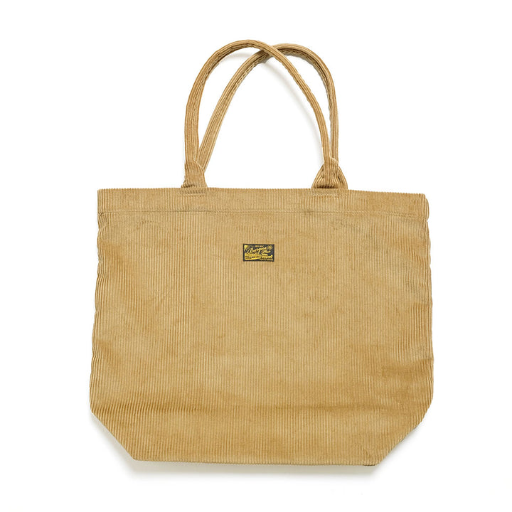 BURGUS PLUS - Wide Wale Corduroy Tote Bag - BP23801