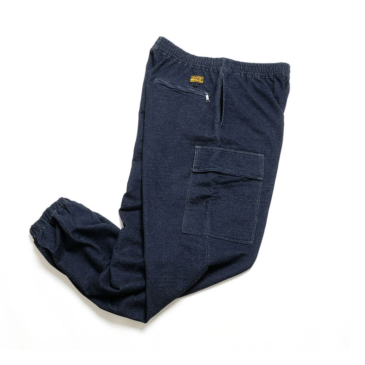 Burgus Plus - Indigo Cargo Sweatpants - BP24302