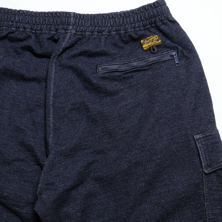 Burgus Plus - Indigo Cargo Sweatpants - BP24302