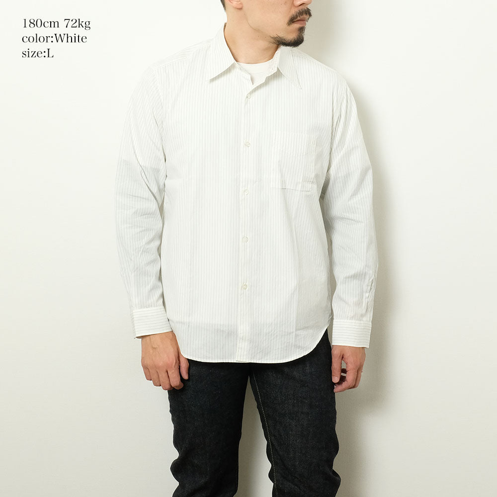 BURGUS PLUS - L/S Pinstripe Shirt - BP24501