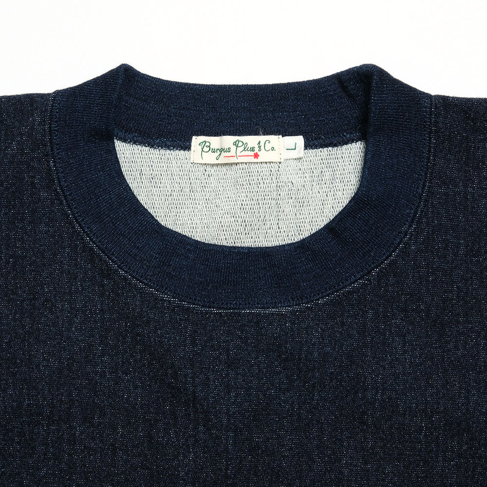 Burgus Plus - Indigo Crew Neck Sweat Shirt - BP24602