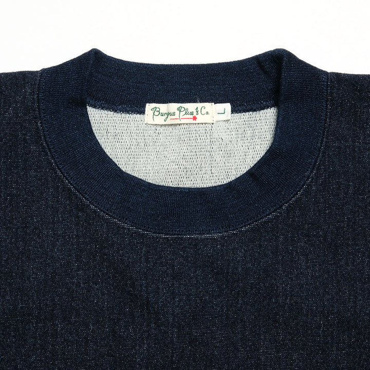 Burgus Plus - Indigo Crew Neck Sweat Shirt - BP24602