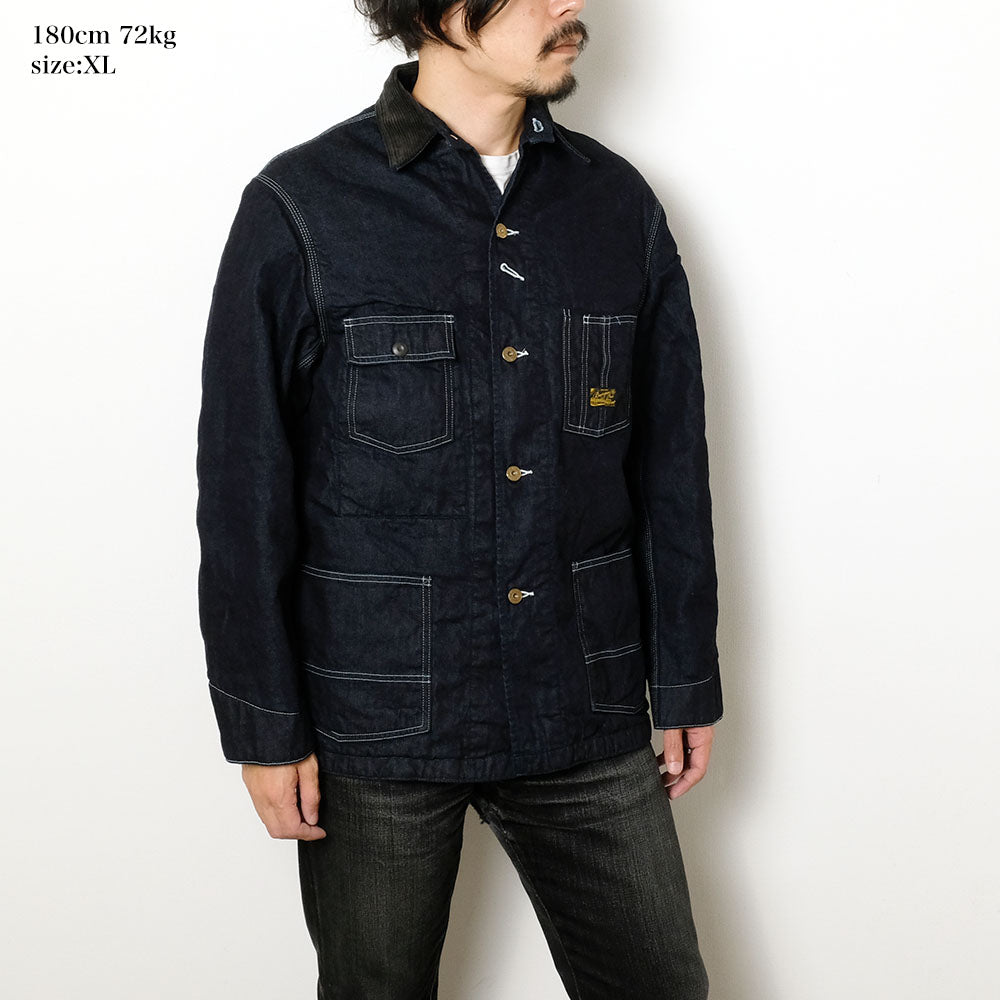 BURGUS PLUS - Blanket Lining 11oz Denim Coverall - BP25903